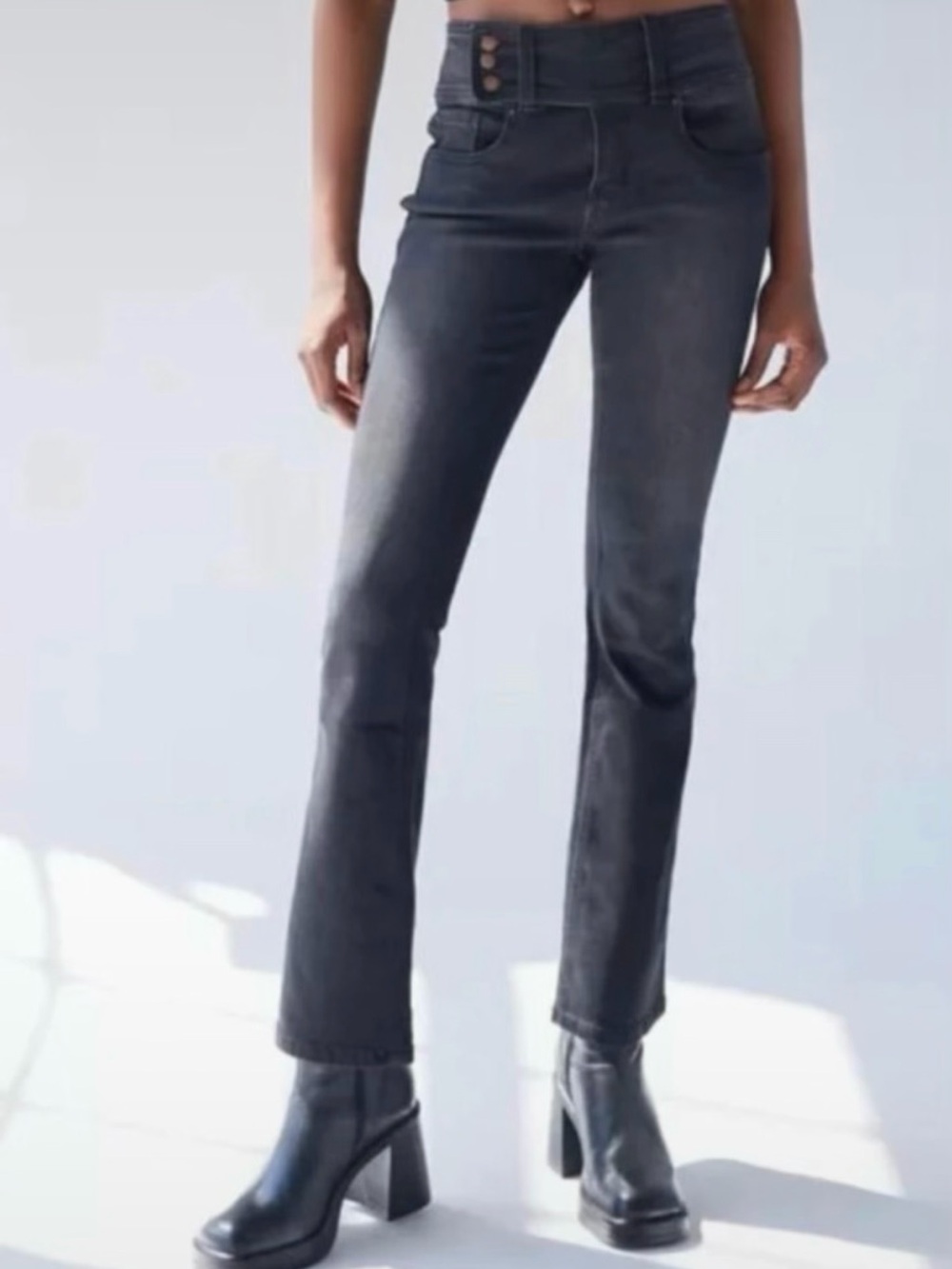 BDG black denim size 25